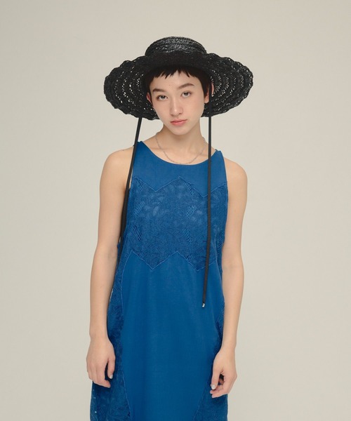 eL(エル)の「【eL】Lace I Line One-Piece/326081(ワンピース・レディース・ブルー/ブラック・FREE)」の10枚目の写真