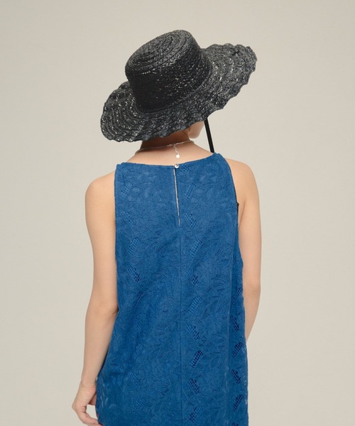 eL(エル)の「【eL】Lace I Line One-Piece/326081(ワンピース・レディース・ブルー/ブラック・FREE)」の11枚目の写真