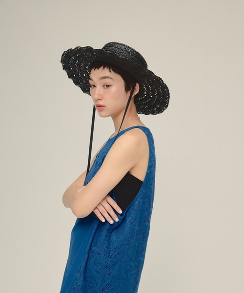 eL(エル)の「【eL】Lace I Line One-Piece/326081(ワンピース・レディース・ブルー/ブラック・FREE)」の12枚目の写真