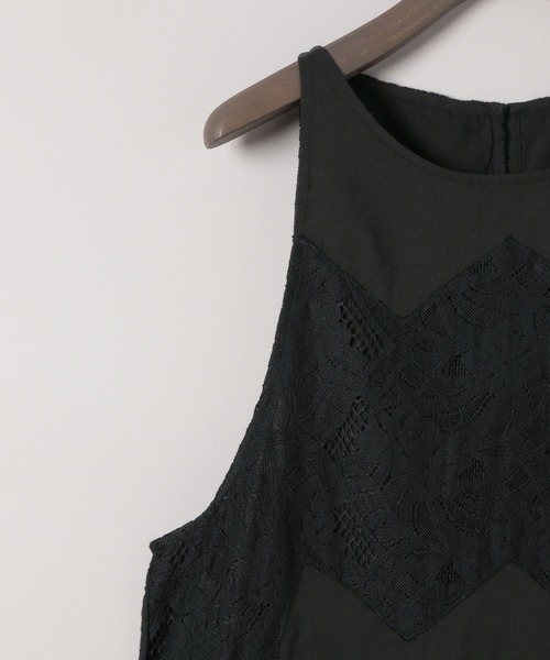 eL(エル)の「【eL】Lace I Line One-Piece/326081(ワンピース・レディース・ブルー/ブラック・FREE)」の4枚目の写真