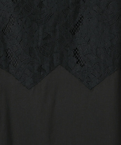 eL(エル)の「【eL】Lace I Line One-Piece/326081(ワンピース・レディース・ブルー/ブラック・FREE)」の8枚目の写真