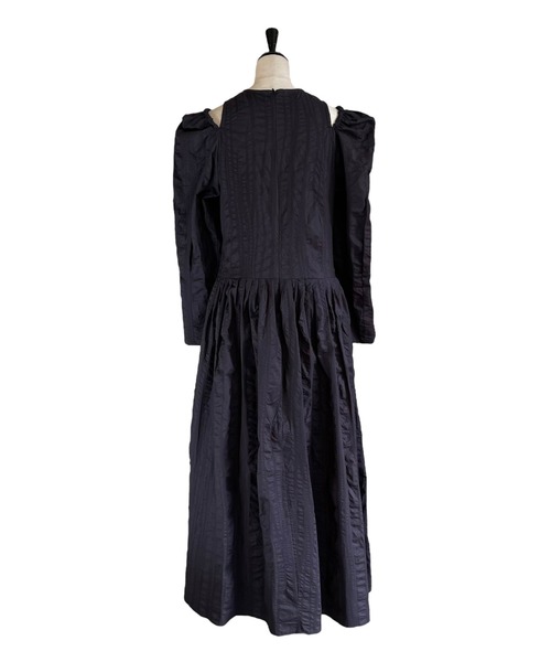 ハニーミーハニー　sailor puff sleeve long ワンピース　黒 ハニーミーハニー sailor puff sleeve long ワンピース 黒
