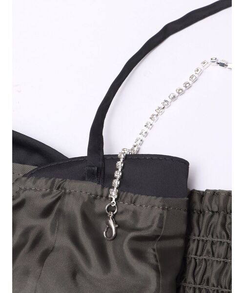 EATME（イートミー）の「フロントホックキャミTOP（キャミソール・レディース・ブラック/グレー/オフホワイト・FREE）」の17枚目の写真