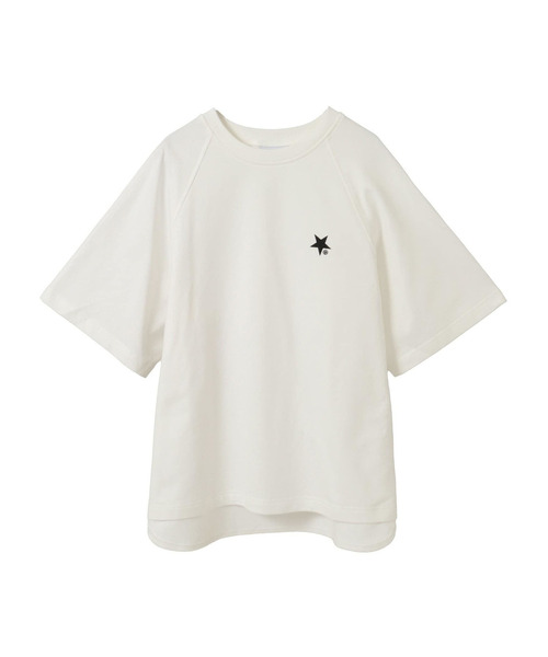 STAR★ PATCH FOOTBALL TEE