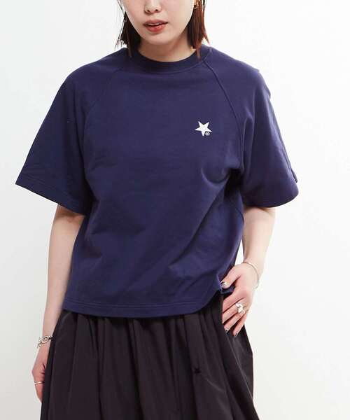 STAR★ PATCH FOOTBALL TEE