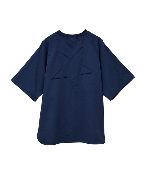 STAR★ PATCH FOOTBALL TEE