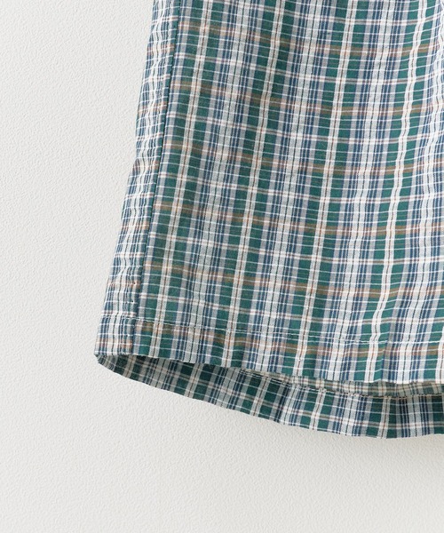 ROOPTOKYO（ループトウキョウ）の「フロントボタンデザイン チェックハーフパンツ（その他パンツ・メンズ・グリーン・M/L）」の5枚目の写真