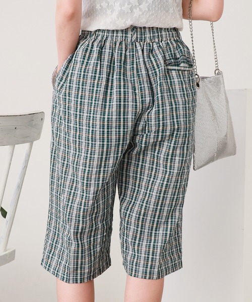 ROOPTOKYO（ループトウキョウ）の「フロントボタンデザイン チェックハーフパンツ（その他パンツ・メンズ・グリーン・M/L）」の15枚目の写真