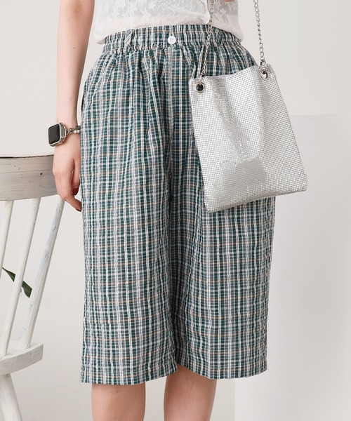 ROOPTOKYO（ループトウキョウ）の「フロントボタンデザイン チェックハーフパンツ（その他パンツ・メンズ・グリーン・M/L）」の18枚目の写真