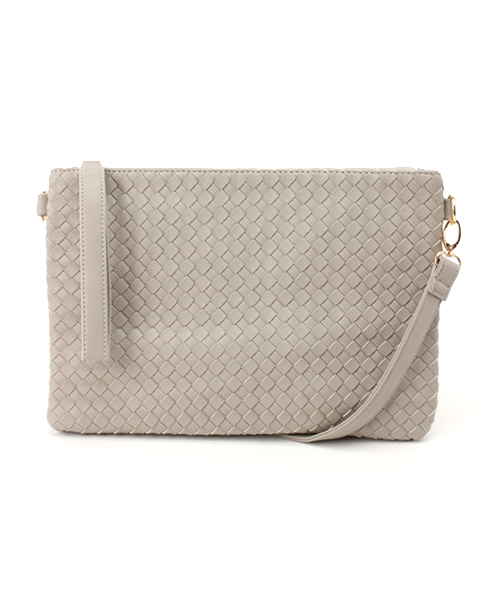 VENCEEXCHANGE（ヴァンスエクスチェンジ）の「メッシュクラッチ      （クラッチバッグ・メンズ・ブルー/ブラック/グレー・FREE）」の3枚目の写真