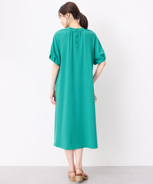 Petit Honfleur（プチオンフルール）の「サッカーワンピース（ワンピース・レディース・グリーン/ネイビー・11号/9号）」の5枚目の写真