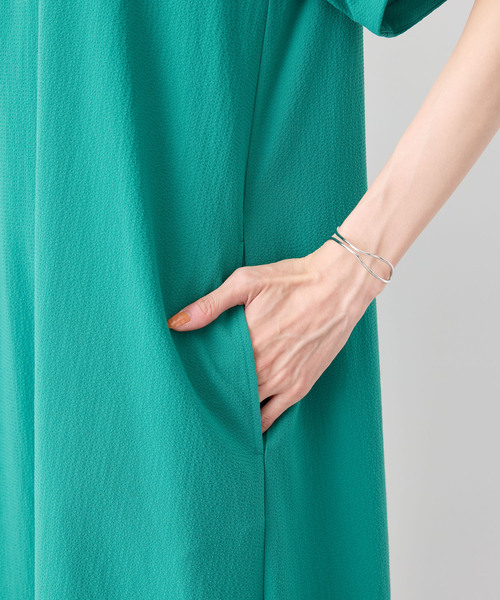 Petit Honfleur（プチオンフルール）の「サッカーワンピース（ワンピース・レディース・グリーン/ネイビー・11号/9号）」の9枚目の写真