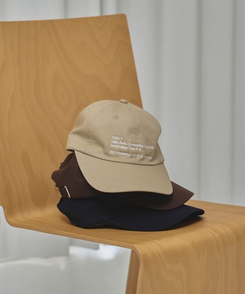 TODAYFUL ブラウンキャップ TODAYFUL/トゥデイフル】TDFL' Useful Cap/ユースフルキャップ