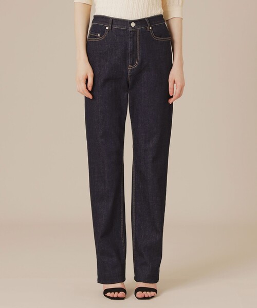 MACKINTOSH LONDON（マッキントッシュ ロンドン）の「【Precious12月号】ストレートデニムパンツ（デニムパンツ・レディース・ダークブラウン/チャコールグレー/ネイビー・40/36/38）」の12枚目の写真