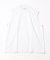 新品未使用 HYKE ホワイト アシンメトリック タンクトップ アシンメトリータンクトップ - ホワイト／バーガンディ