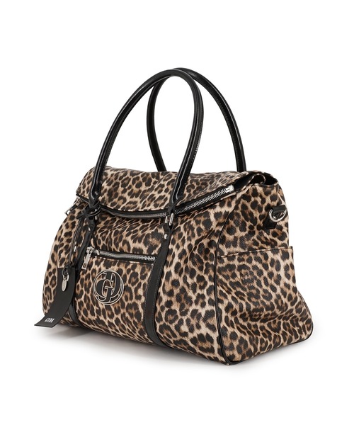 GYDA(ジェイダ)の「GYDA(ジェイダ)2WAYボストンバッグ トラベルボストン キャリーオンバッグ GY-B401(ボストンバッグ・レディース・グレー/キャメル/レオパード・FREE)」の17枚目の写真