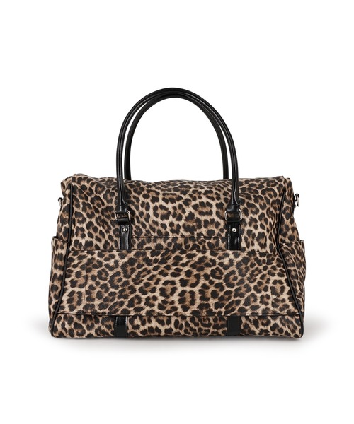 GYDA(ジェイダ)の「GYDA(ジェイダ)2WAYボストンバッグ トラベルボストン キャリーオンバッグ GY-B401(ボストンバッグ・レディース・グレー/キャメル/レオパード・FREE)」の18枚目の写真