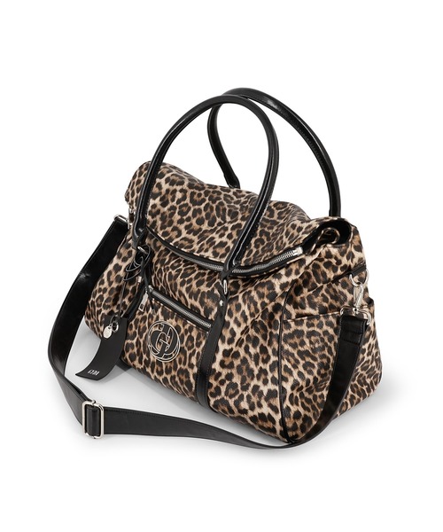 GYDA(ジェイダ)の「GYDA(ジェイダ)2WAYボストンバッグ トラベルボストン キャリーオンバッグ GY-B401(ボストンバッグ・レディース・グレー/キャメル/レオパード・FREE)」の21枚目の写真