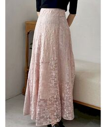 MERCURYDUO | レースパッチワークフレアスカート(スカート)