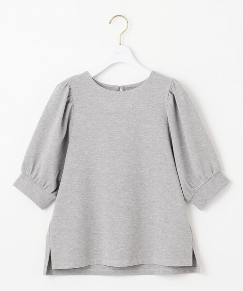 ANY SIS(エニィスィス)の「シャイニーラメパフスリーブ カットソー(Tシャツ/カットソー・レディース・ライトグレー系/ベージュ系・X-LARGE)」の10枚目の写真