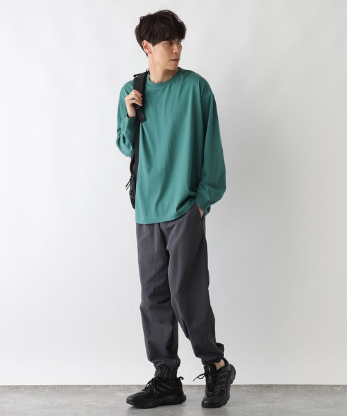 FOUND GOOD（ファウンドグッド）の「ナイロンジョガーパンツ（その他パンツ・メンズ・ブラック/ネイビー/グレー系8・M/L/XL）」の5枚目の写真