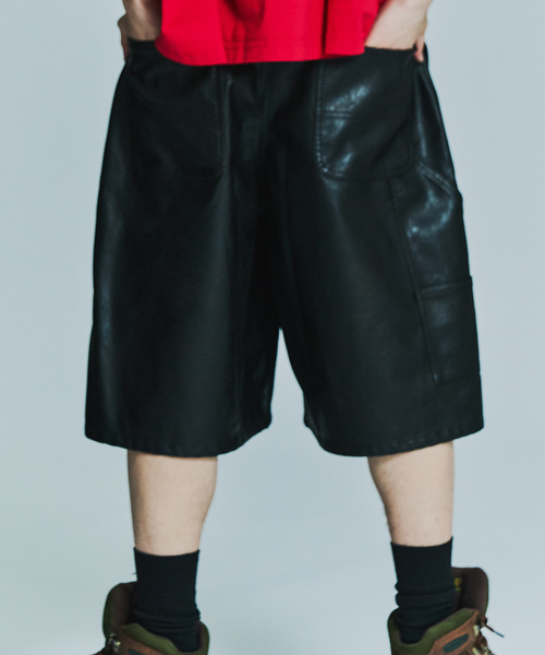 JOINT WORKS（ジョイントワークス）の「J FAKELEATHER  WKNEE SPT（その他パンツ・メンズ・ブラウン/ブラック・LARGE/MEDIUM）」の7枚目の写真