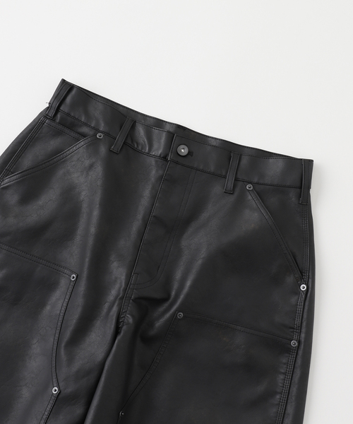 JOINT WORKS（ジョイントワークス）の「J FAKELEATHER  WKNEE SPT（その他パンツ・メンズ・ブラウン/ブラック・LARGE/MEDIUM）」の14枚目の写真