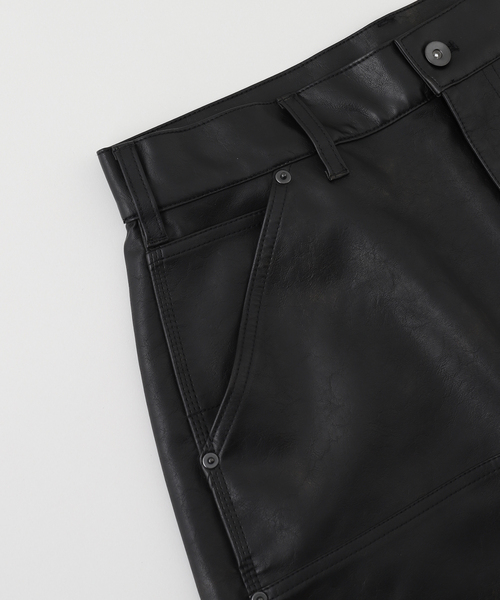 JOINT WORKS（ジョイントワークス）の「J FAKELEATHER  WKNEE SPT（その他パンツ・メンズ・ブラウン/ブラック・LARGE/MEDIUM）」の15枚目の写真