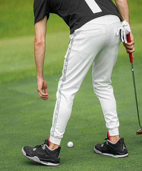 DIVINER GOLF】サイドロゴラインジョガーパンツ メンズ ゴルフウェア