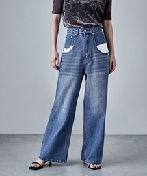 etoll. | ポケットデザインルーズダッドデニム(デニムパンツ)