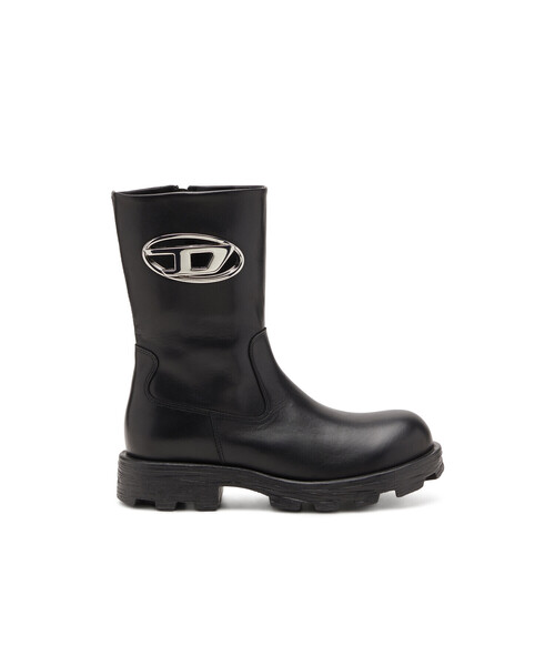 DIESEL(ディーゼル)の「ウィメンズ ショートブーツ HAMMER D-HAMMER BKR D W S(ブーツ・レディース・ブラック・37/40/38/39/36)」の2枚目の写真