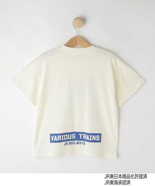SHOO・LA・RUE(シューラルー)の「【JR】図鑑Tシャツ(Tシャツ/カットソー・キッズ・チャコールグレー/アイボリー・12/11/10)」の4枚目の写真