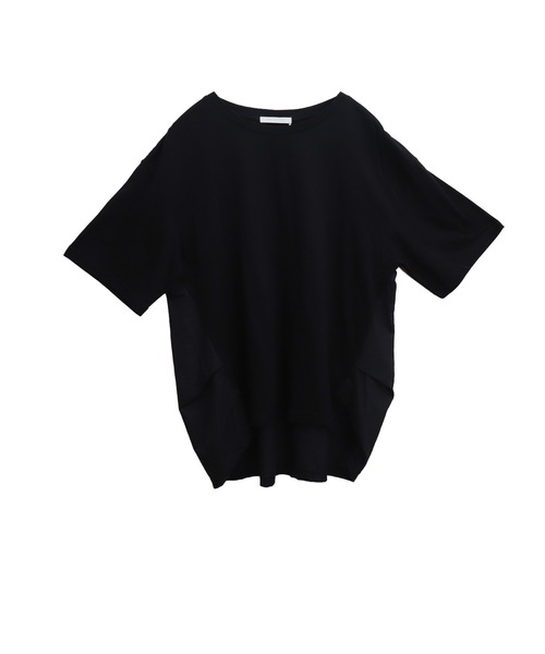 libelle more（リベル モア）の「〈接触冷感〉バイオシルケット切替プルオーバー（Tシャツ/カットソー・レディース・グリーン/ブラック/オフホワイト/ブルー・L/M）」の21枚目の写真