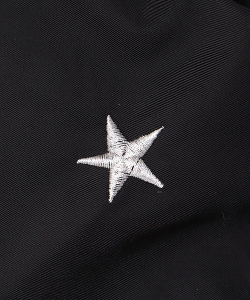 Three Four Time(スリーフォータイム)の「ラム×ナイロン星刺繍BIGリュック(バックパック/リュック・レディース・ブラック・FREE)」の5枚目の写真