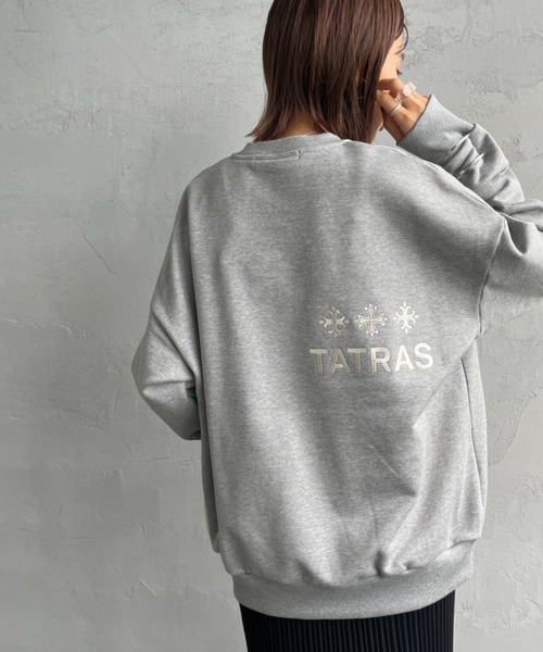 TATRAS/タトラス] 別注 FITART ブランドロゴクルーネック