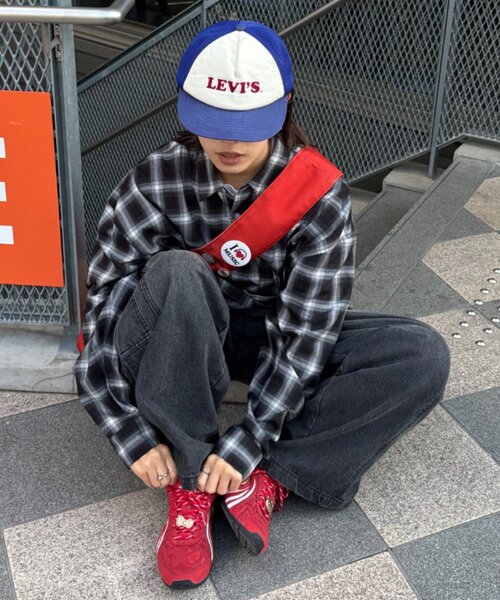 CIAOPANIC TYPY(チャオパニックティピー)の「【WEB限定】【4サイズ展開】ルーズシルエットレギュラーカラーアソートシャツ(シャツ/ブラウス・メンズ・ブルー/ベージュ/サックスブルー/ブラック/モカ・X-LARGE/LARGE/MEDIUM/SMALL)」の17枚目の写真