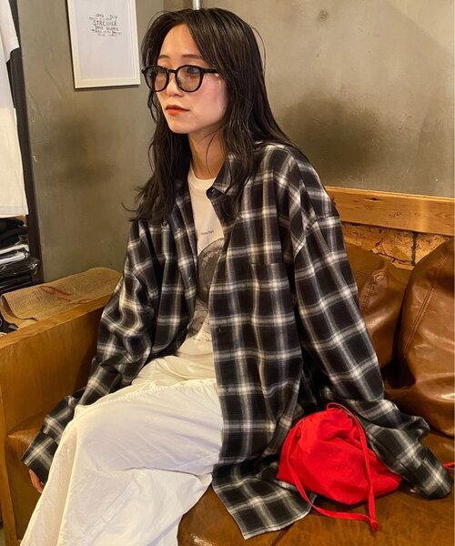 CIAOPANIC TYPY(チャオパニックティピー)の「【WEB限定】【4サイズ展開】ルーズシルエットレギュラーカラーアソートシャツ(シャツ/ブラウス・メンズ・ブルー/ベージュ/サックスブルー/ブラック/モカ・X-LARGE/LARGE/MEDIUM/SMALL)」の16枚目の写真