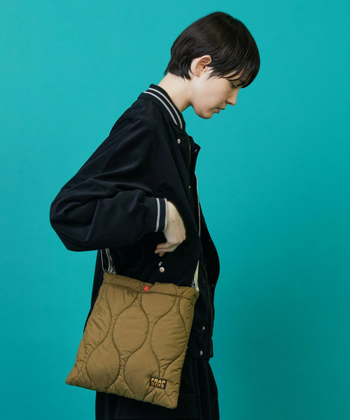FRAPBOIS（フラボア）の「キルティングBAG（ショルダーバッグ・レディース・カーキ/ブラック・FREE）」の12枚目の写真
