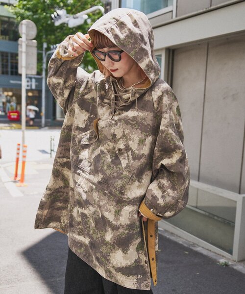 etsintaミリタリーアノラックワンピース（ミリタリージャケット