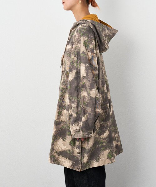 etsinta（エシンタ）の「etsintaミリタリーアノラックワンピース（ミリタリージャケット・レディース・オリーブ/カーキ・ONE SIZE）」の21枚目の写真