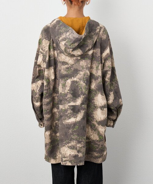 etsinta（エシンタ）の「etsintaミリタリーアノラックワンピース（ミリタリージャケット・レディース・オリーブ/カーキ・ONE SIZE）」の22枚目の写真