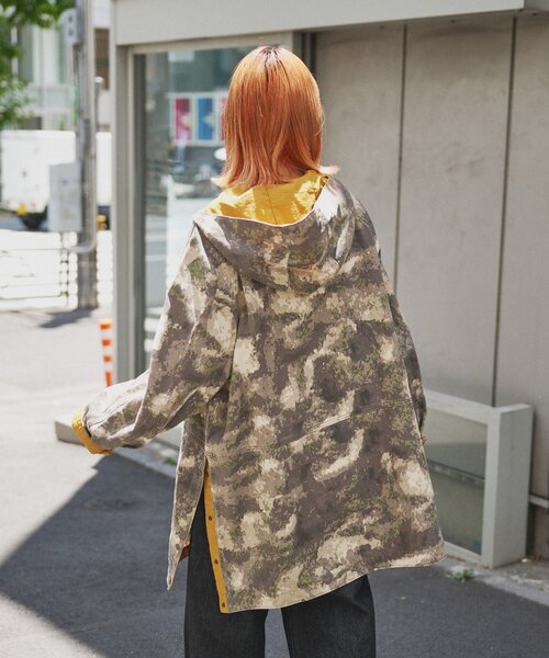 etsinta（エシンタ）の「etsintaミリタリーアノラックワンピース（ミリタリージャケット・レディース・オリーブ/カーキ・ONE SIZE）」の10枚目の写真