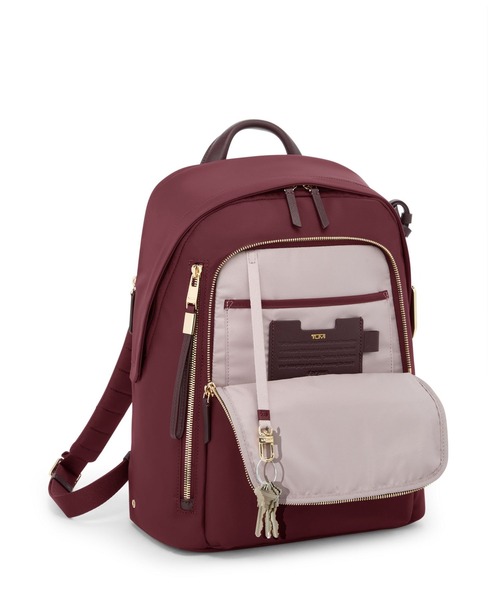TUMI(トゥミ)の「VOYAGEUR 「ホールジー」バックパック(A4/PC14インチまで対応)(バックパック/リュック・レディース・ワイン・FREE)」の3枚目の写真