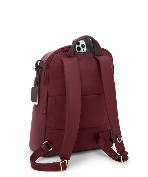 TUMI(トゥミ)の「VOYAGEUR 「ホールジー」バックパック(A4/PC14インチまで対応)(バックパック/リュック・レディース・ワイン・FREE)」の5枚目の写真