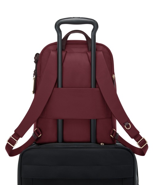 TUMI(トゥミ)の「VOYAGEUR 「ホールジー」バックパック(A4/PC14インチまで対応)(バックパック/リュック・レディース・ワイン・FREE)」の6枚目の写真