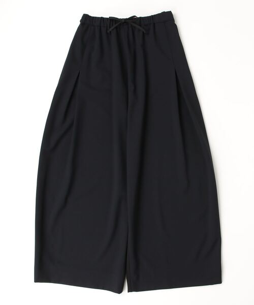 EMPORIO ARMANI（エンポリオアルマーニ）の「【エンポリオ アルマーニ】プリーツパンツ ウールバラシア ツートン（その他パンツ・レディース・ネイビー・36/38/40）」の2枚目の写真