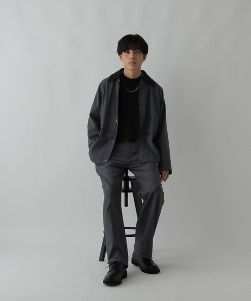 クリーンデニム/ユーティリティブルゾン/CLEAN MODE/575820