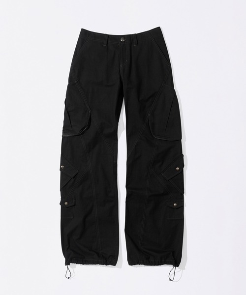 SCULPTOR（スカルプター）の「Washed Cargo Pants（カーゴパンツ・レディース・ネイビー/セージグリーン/ブラック・X-SMALL/LARGE/MEDIUM/SMALL）」の8枚目の写真
