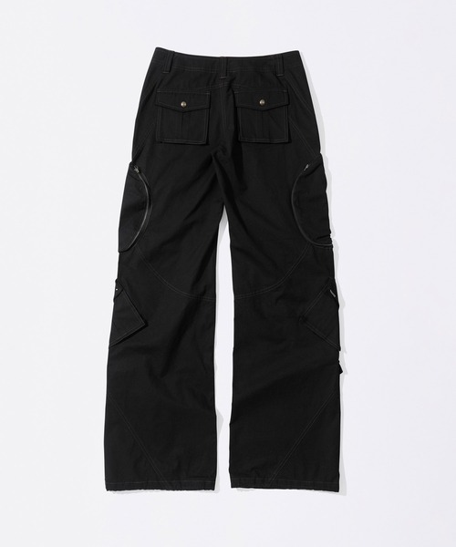 SCULPTOR（スカルプター）の「Washed Cargo Pants（カーゴパンツ・レディース・ネイビー/セージグリーン/ブラック・X-SMALL/LARGE/MEDIUM/SMALL）」の9枚目の写真