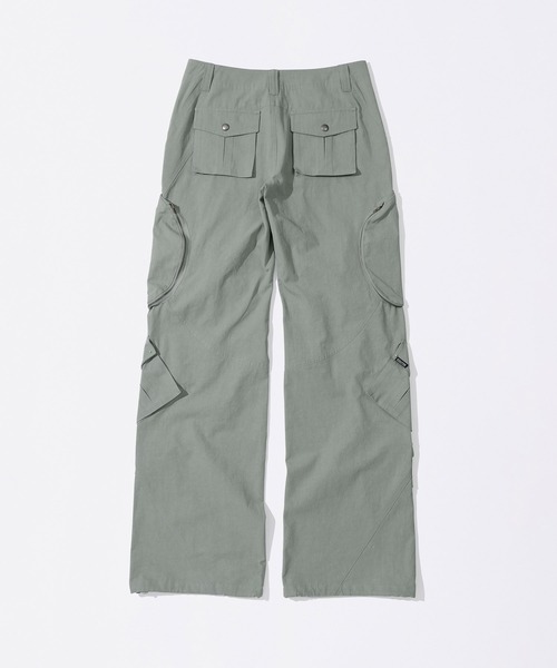 SCULPTOR（スカルプター）の「Washed Cargo Pants（カーゴパンツ・レディース・ネイビー/セージグリーン/ブラック・X-SMALL/LARGE/MEDIUM/SMALL）」の4枚目の写真